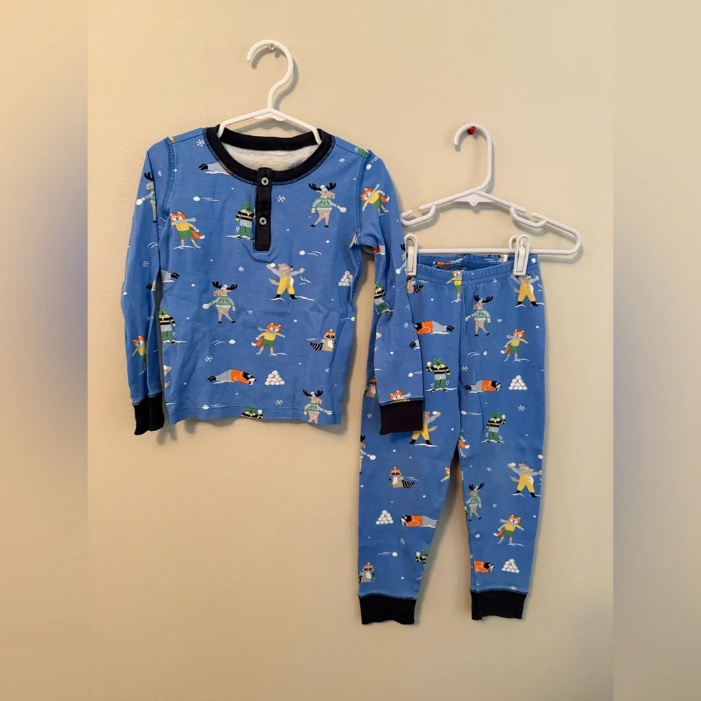 The Beaufort Bonnet Company Winter Animal Print Pajamas
